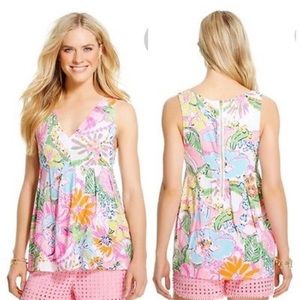 Lilly Pulitzer for Target Top Nosie Posey